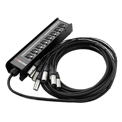 Gator CableWorks By Gator Cases Backline Series 8x0 Drop Snake - 50 Feet, (8) Channel -GCWB (DS8X0-50) image 8