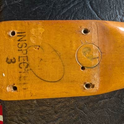 Fender 1966 Jaguar NECK + TUNERS BINDING BLOCK INLAYS 1966 image 14