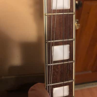 Trump Teisco violin guitar 1960s Sunburst by Tiesco image 9