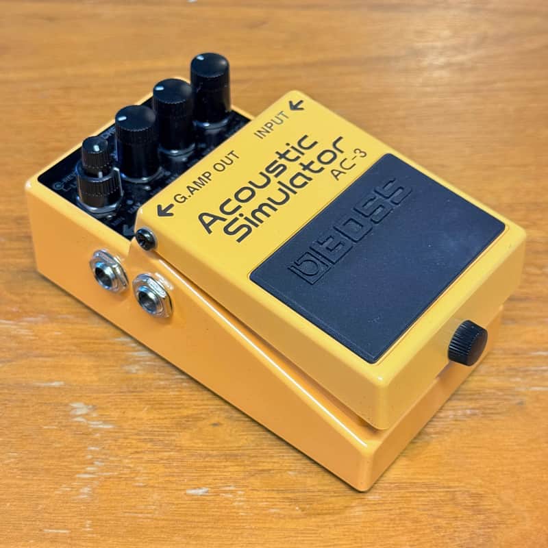 Boss AC-3 Acoustic Simulator (Dark Gray Label) 2006 - Present - Yellow image 1