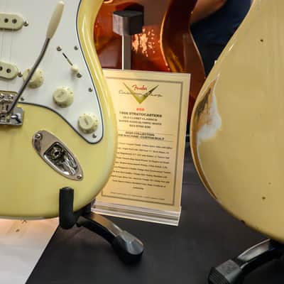 (Pre-Order) Fender 1966 Stratocaster - Dlx Closet Classic - 2026 Collection - Time Machine Series - Custom Built, Super Aged Olympic White - 2026 Summer Dealer Event #69 image 2