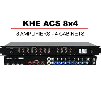 KHE Audio | ACS 8x4 | Guitar Amplifier Speaker Cabinet Switcher