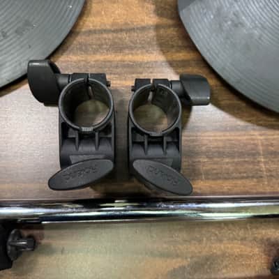 2 Pack -Roland CY-8 Dual Trigger V-Drum Cymbal Pads w/Arms & Clamps - FS96344 image 4