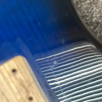 G&L Tribute MJ-4 bass body ash blueburst image 4