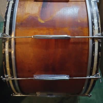 Ludwig 1970's 16x32 Concert Bass Drum 1970's - Stained Maple 🍁 image 8