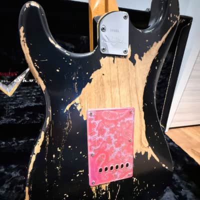 Fender Custom Shop Jason Smith Masterbuilt Garage Mod Stratocaster Heavy Relic Black image 5