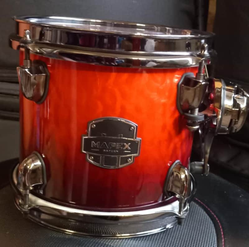 Mapex Saturn V 8 " racktom 2021 - Mappa Cherry Burl image 1