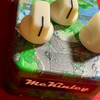 PLEXI SUPERLEAD OVERDRIVE PEDAL with TRUE BYPASS & SUPER BLUE LED by STEVE MCKINLEY ELECTRONICS CUSTOM SHOP *RARE* image 6