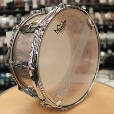 Pork Pie 6.5x14" Mahogany/ Gum/ Mahogany Snare Drum (Everything Sparkle) image 10