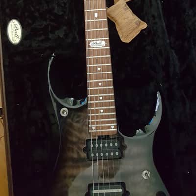 Music Man JP6 BFR Trans Black Quilt EBMM Ernie Ball John Petrucci ( Trade OK) image 1