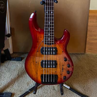 Sterling StingRay Ray35HHSM 2024 - Present - Blood Orange Burst image 1