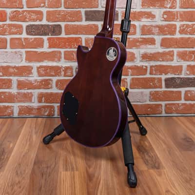 Gibson Custom Shop Les Paul Custom 70th Anniversary Flame Maple Top Purple Widow Burst 2022 w/OHSC image 8