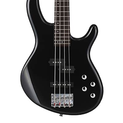 Cort C4H-BKS Satin Black 4 String Electric Bass Guitar | Reverb