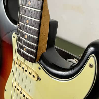 Fender Stratocaster Sunburst Refinnish 1963 image 8