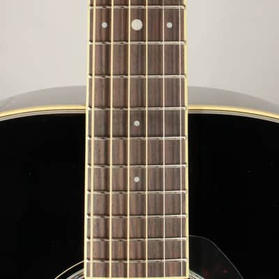 Yamaha LL6 Jumbo Acoustic-Electric Guitar - Black image 7
