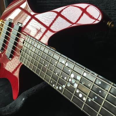 Yamaha RBX 6JM John Myung Signature 2012 Amber Red image 2