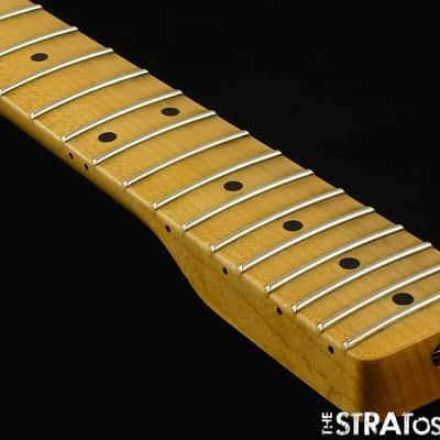 Fender USA Custom Shop 1955 Relic Stratocaster NECK + TUNERS Strat Maple 55 image 4