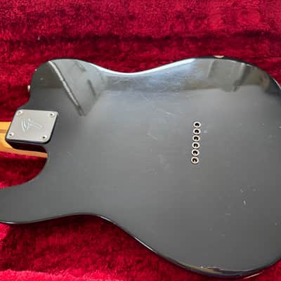 Fender Telecaster with Maple Fretboard 1980 - 1982 - Black image 13