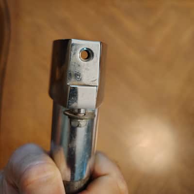 Rogers Tom Mount Bass Drum Slide Post. 1970's/80's - Chrome image 5