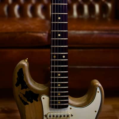 Constantin Guitars Sweetcaster Custom BLK1 Thinline 2025 - Black Relic image 4