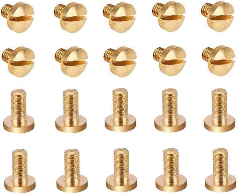 Sax Saxophone Repair Screw 3mm 1/8 inch Durable Alto Sax Repair Maintenance Kit Woodwinds Instruments Repair Accessories 10 Large 10 Small image 1