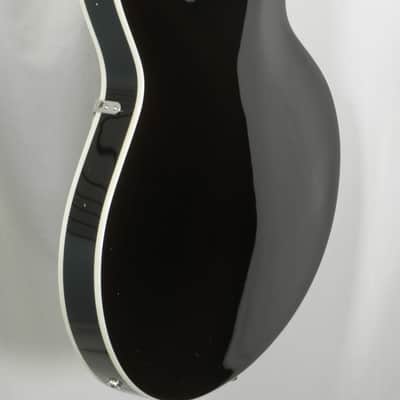 Vox Bobcat S66 Black Semi-Hollow Electric with case image 11