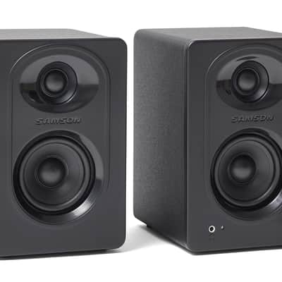 Samson MEDIAONE M30 Powered Studio Monitors 2X 10W Studio Monitors Pair image 3