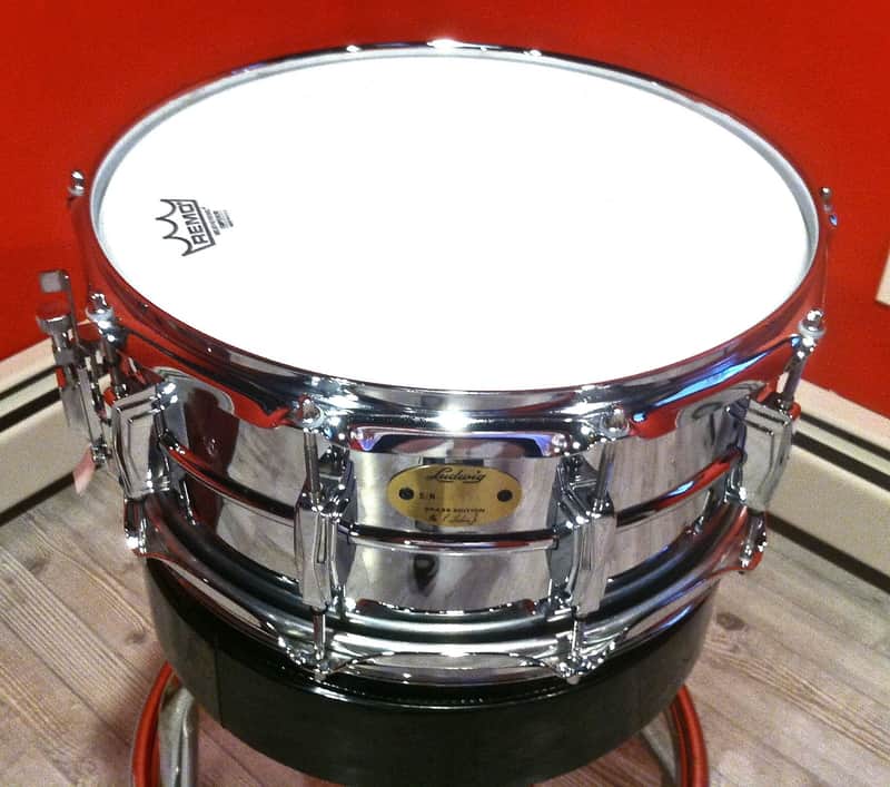 Ludwig LB402B Brass Edition Supraphonic 6.5x14" Snare Drum image 5