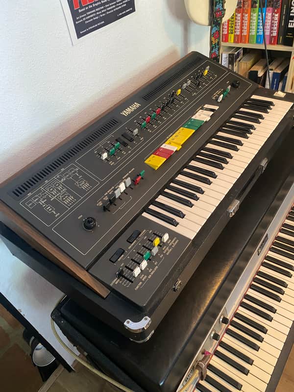Yamaha cs-50 mid 70s - Black image 1