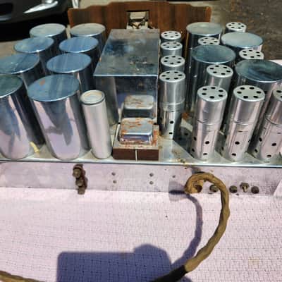 MCMURDO Masterpiece IV Silver Tube Radio Bild 7