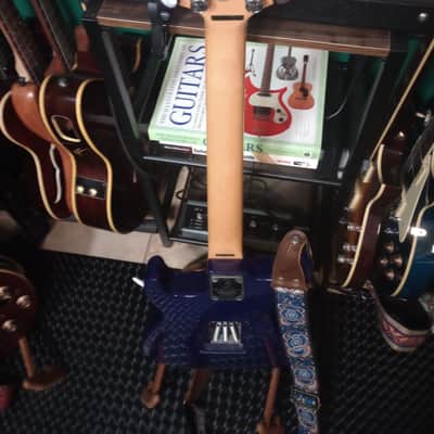 *CUSTOM* Samick Greg Bennett Signature Malibu *SEYMOUR DUNCAN PICKUPS* COIL SPLIT 2004 - Cobalt image 6