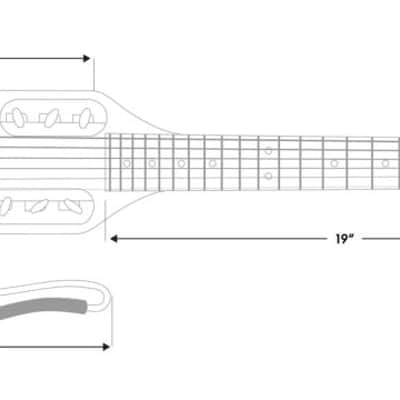 Traveler Ultra Light Electric Standard Travel Guitar, Matte Black image 8