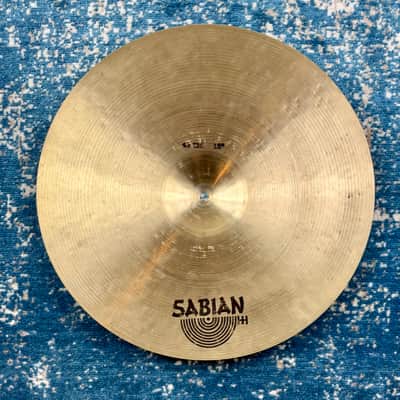1st GENERATION 18” VINTAGE Sabian MEDIUM THIN HH Crash 1420g image 10