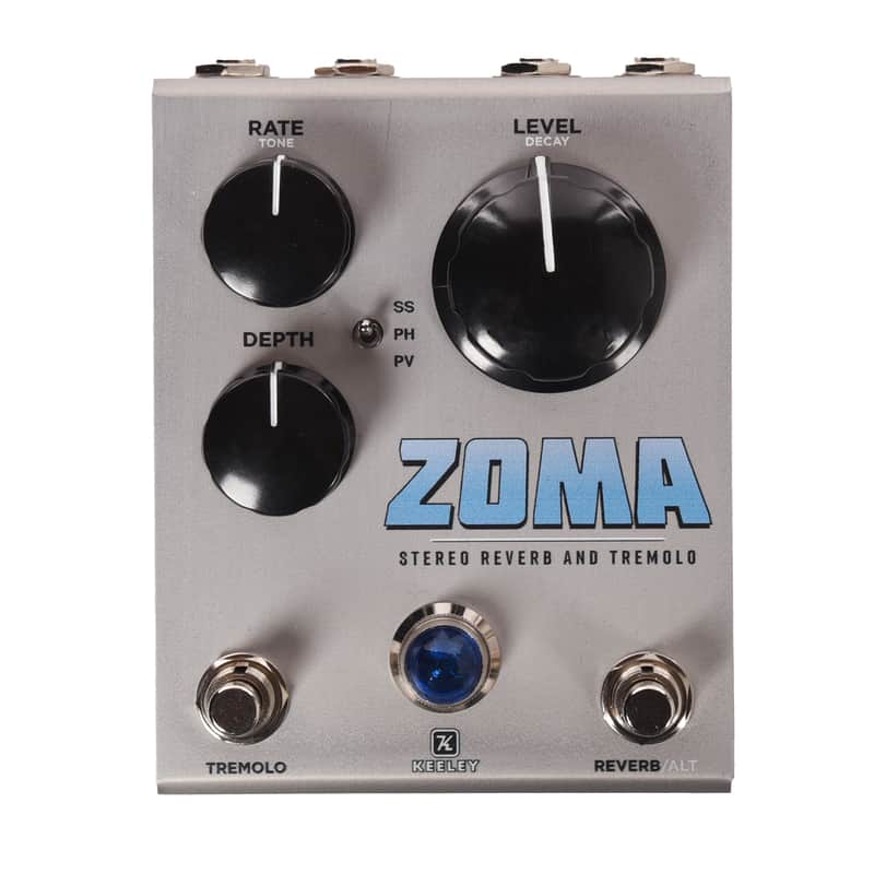Keeley ZOMA Stereo Reverb & Tremolo Pedal image 1