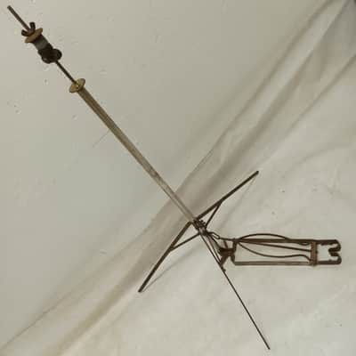 Leedy Sock Hi-Hat Stand High-Boy#7563 Tall Lowboy Vintage Leedy 20s Indianapolis image 1