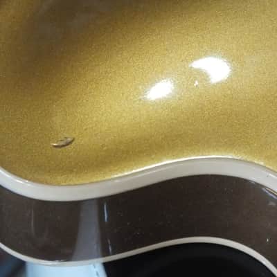 2013 Gibson ES-335 Memphis Gold Top w Dot Inlays image 9