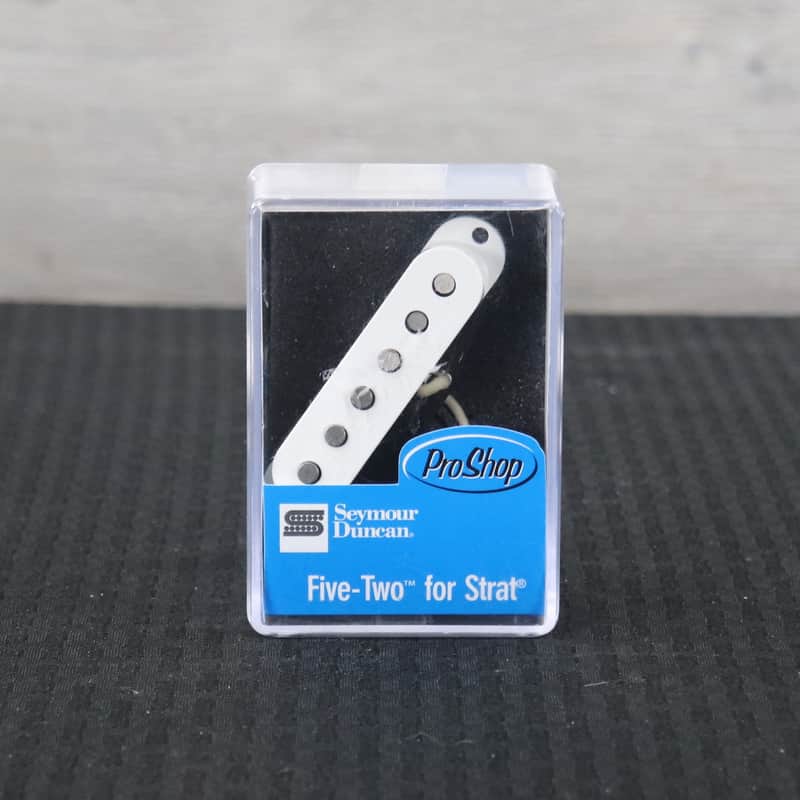 Seymour Duncan SSL52-1b Five-Two Custom Strat Bridge Pickup White image 1