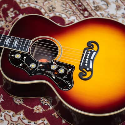 2025 Epiphone Inspired by Gibson Custom Pre War SJ-200 Rosewood Left Handed image 9