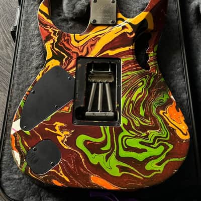 Ibanez JEM77 PMC Purple Multi Color Steve Vai with Case image 12