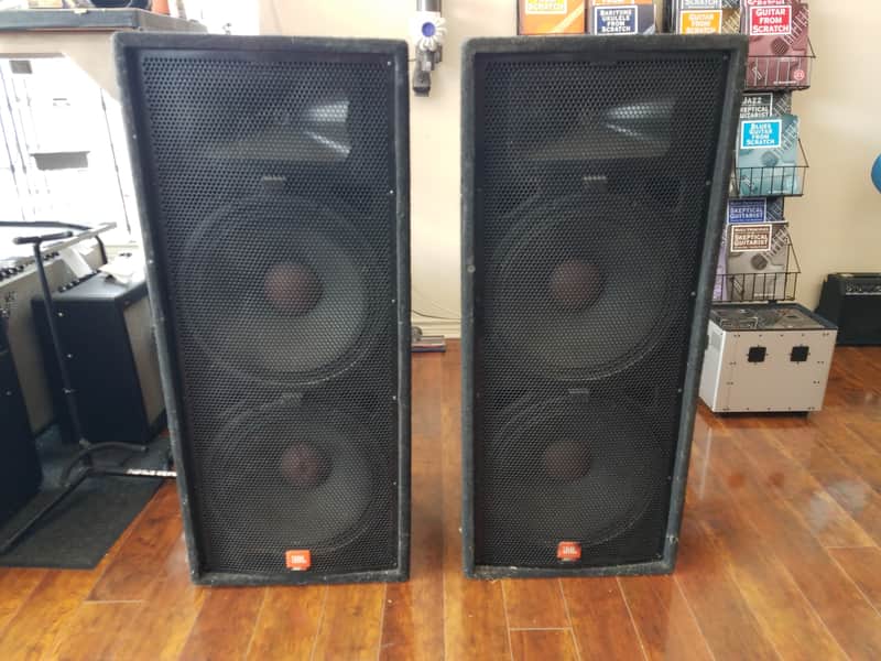 Used JBL JRX125 Dual 15" Speaker Pair image 1