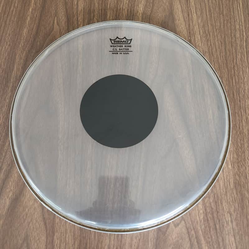 NOS Remo Weather King Controlled Sound 11" Black Dot Made In USA late 70s/early 80s image 1