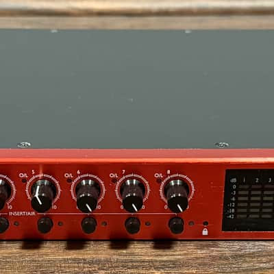 Focusrite Clarett+ OctoPre 8-Channel Microphone Preamp with ADAT I/O 2022 - Present - Red image 1