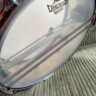 Vintage Premier 2000 Flo-Beam 5x14 Snare Drum — Chrome Over Aluminium (COA), Made in England (Video Demo) image 8