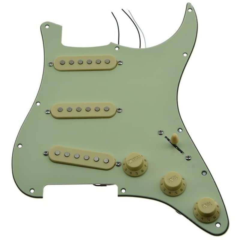 Strat Pickguard Custom-Mint Green 3 Ply-IV image 1