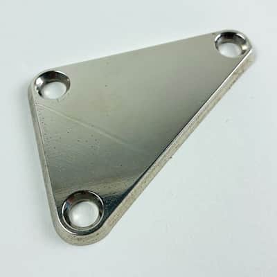 Hendrick Generator Neck Plate – Rare Original Part 80s -Nickel image 1