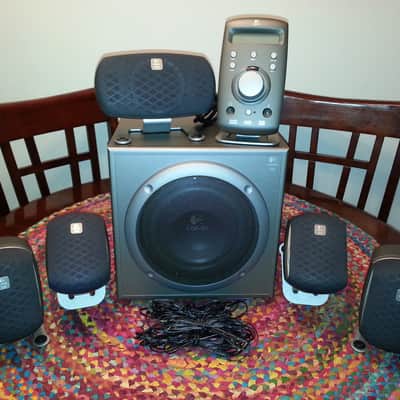 Logitech Z-680 THX Certified 5.1 Surround Sound System **LOUD & CLEAR** image 3