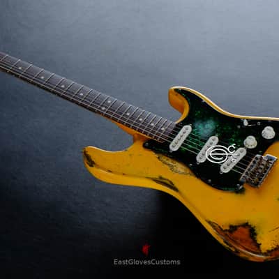 Fender Stratocaster Yellow Heavy Aged Relic image 1