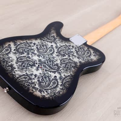 2025 Fender Limited Telecaster Black Paisley, Mint w/ Hangtags, Japan MIJ image 13