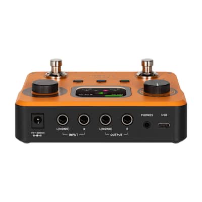 FLAMMA FF20 Dual Footswitch Looper Drum Machine Pedal with EU plug Orange-2025 New image 2