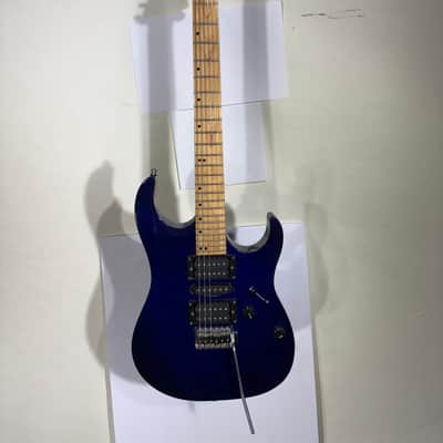 Washburn Electric Guitar MG-24 - Pearl Blue Finish (In-House Adjusted) - Includes Case image 1